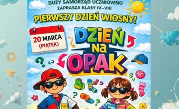 Pierwszy Dzień Wiosny w naszej szkole!