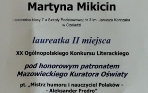 Laureatki XX Ogólnopolskiego Konkursu Literackiego (3)