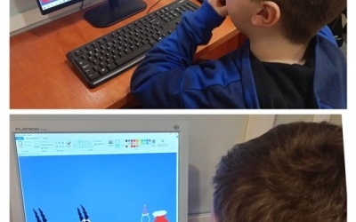 Klasa 3b szykuje się do świąt :) (2)