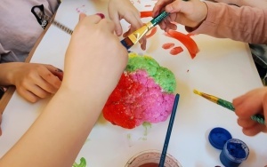 Kalafior, wykałaczki, karteczki oraz mnóstwo nauki i zabawy w klasie 2b (7)