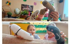 Lekcje z lekturą - "Niesamowite przygody dziesięciu skarpetek (czterech prawych i sześciu lewych)" w klasie 3b (10)