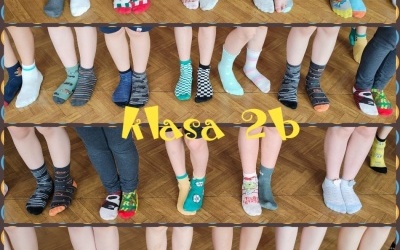 Dzień Kolorowej Skarpetki w klasach 1-3 (5)